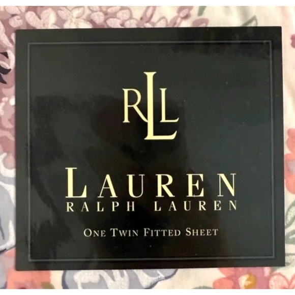 Ralph Lauren Twin Deep Fitted Sheet Allison Multi Floral